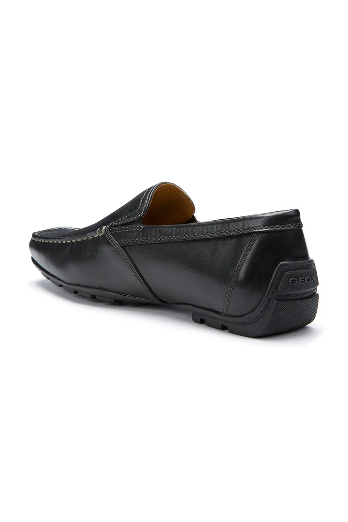 Geox mokasyny skórzane UOMO MONER czarny U1144V.00039.C9999