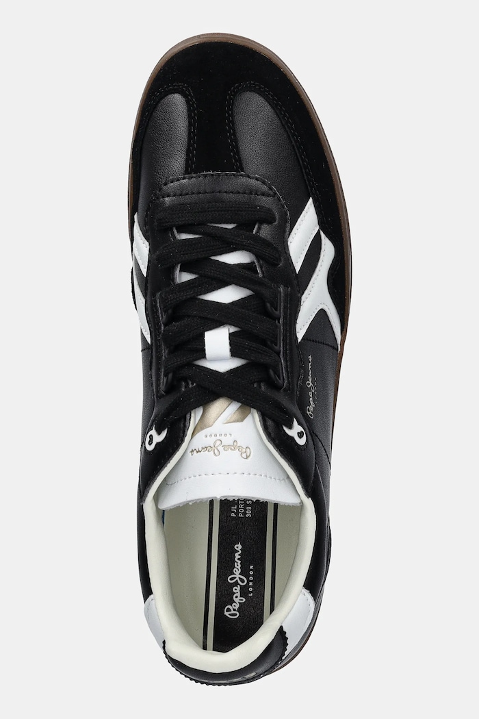 Sneakers boty Pepe Jeans BALL CLASS M černá PMS00042
