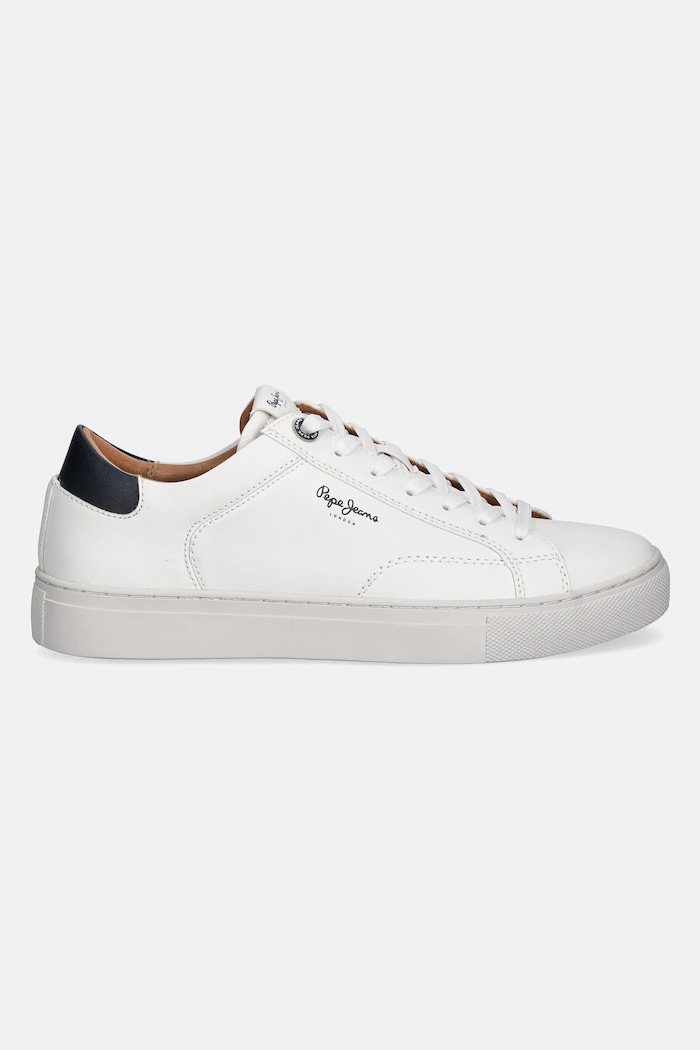 Sneakers boty Pepe Jeans JOE BASIC PMS00048 bílá SS25