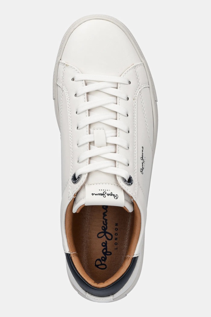 Sneakers boty Pepe Jeans JOE BASIC bílá PMS00048