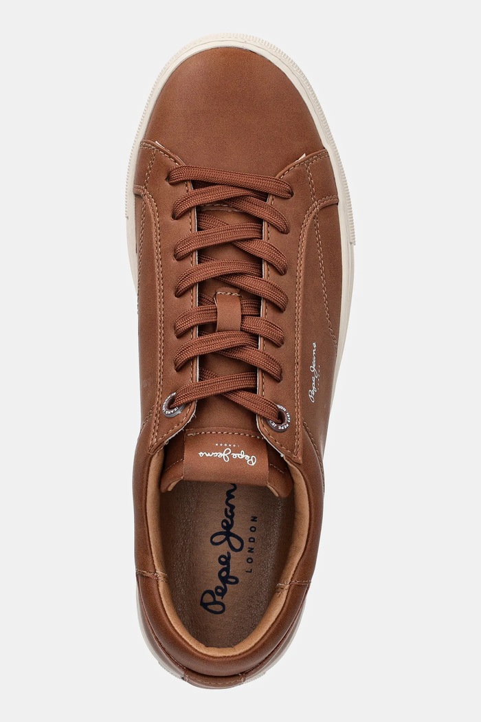 Sneakers JOE BASIC Pepe Jeans PMS00048 maro