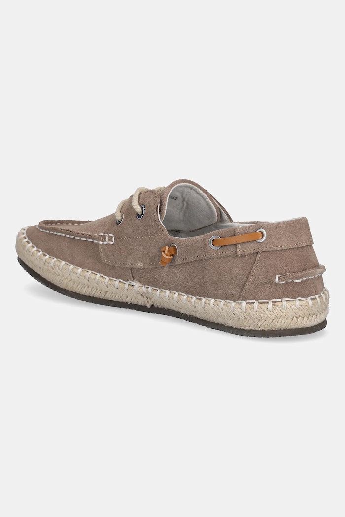 Obuća Espadrile od brušene kože Pepe Jeans TOURIST DECK PMS10335 bež