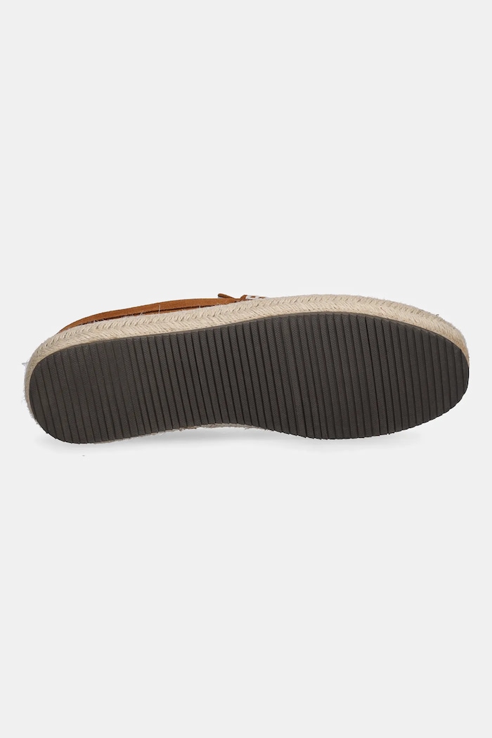 Espadrile od brušene kože Pepe Jeans TOURIST COAST PMS10337 smeđa