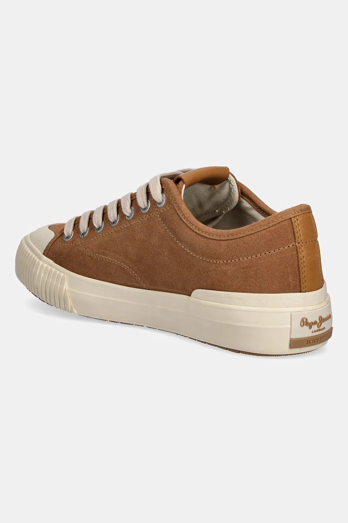 Scarpe Pepe Jeans scarpe da ginnastica in camoscio BEN SUEDE M PMS31074 marrone