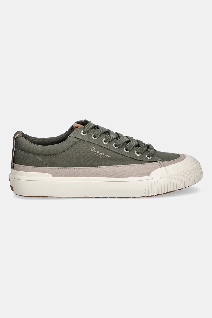Pepe Jeans tenisówki BEN WASH M PMS31075 zielony SS25