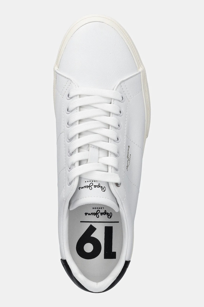 Sneakers boty Pepe Jeans KENTON FRESH M bílá PMS31076
