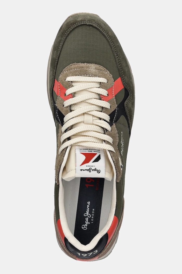 Pepe Jeans sneakersy BRIT COVER M zielony PMS40029