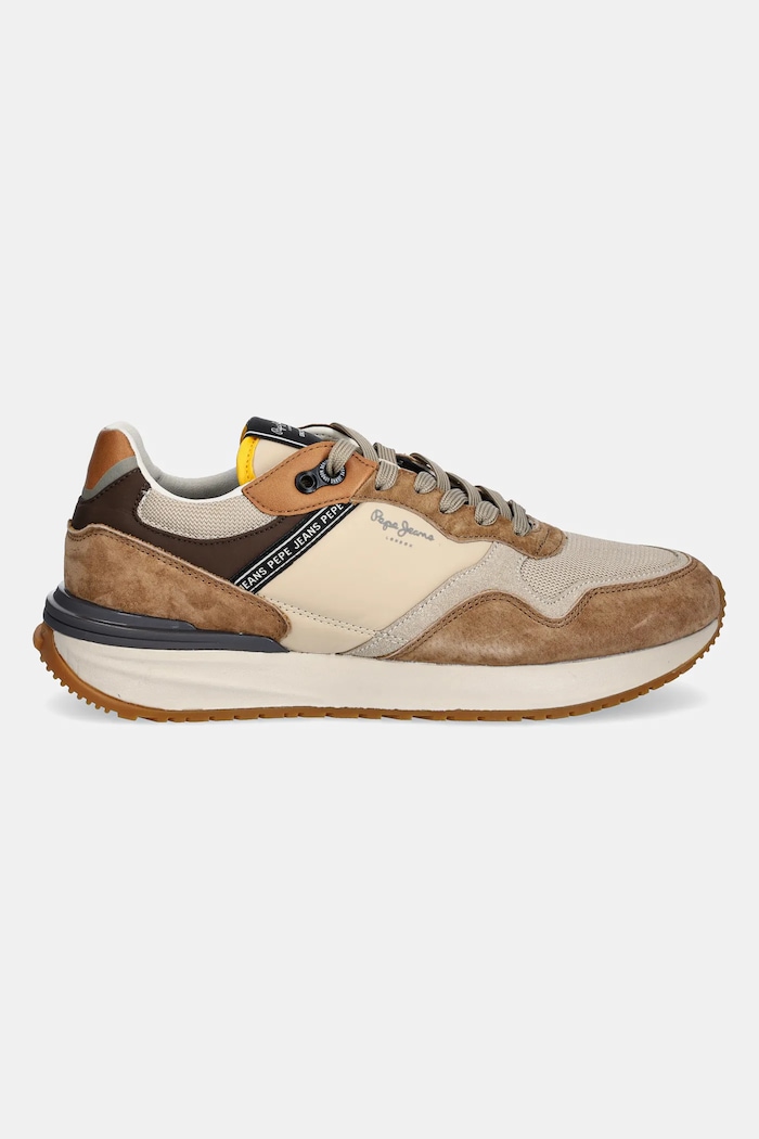Pepe Jeans sneakersy BUSTER PRO COMBI M PMS60041 brązowy SS25