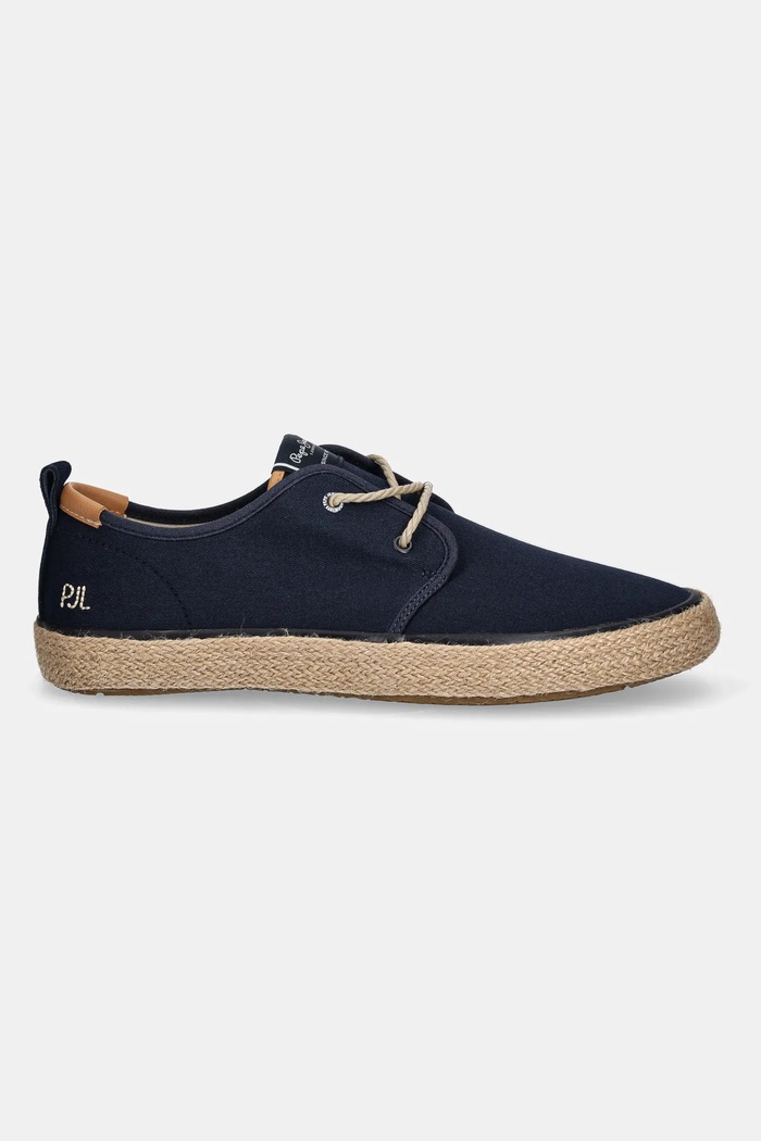 Pepe Jeans espadryle PORT TOURISTS PMS10332 granatowy SS25