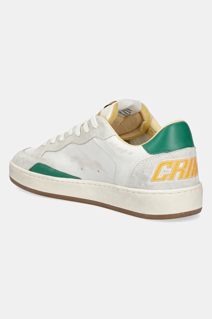 Obuwie Crime London sneakersy skórzane CHELSEA 14200PP7 beżowy
