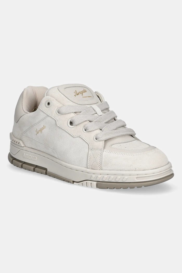 Велурени маратонки Axel Arigato Area Haze Sneaker гладка кожа бежов F2548001