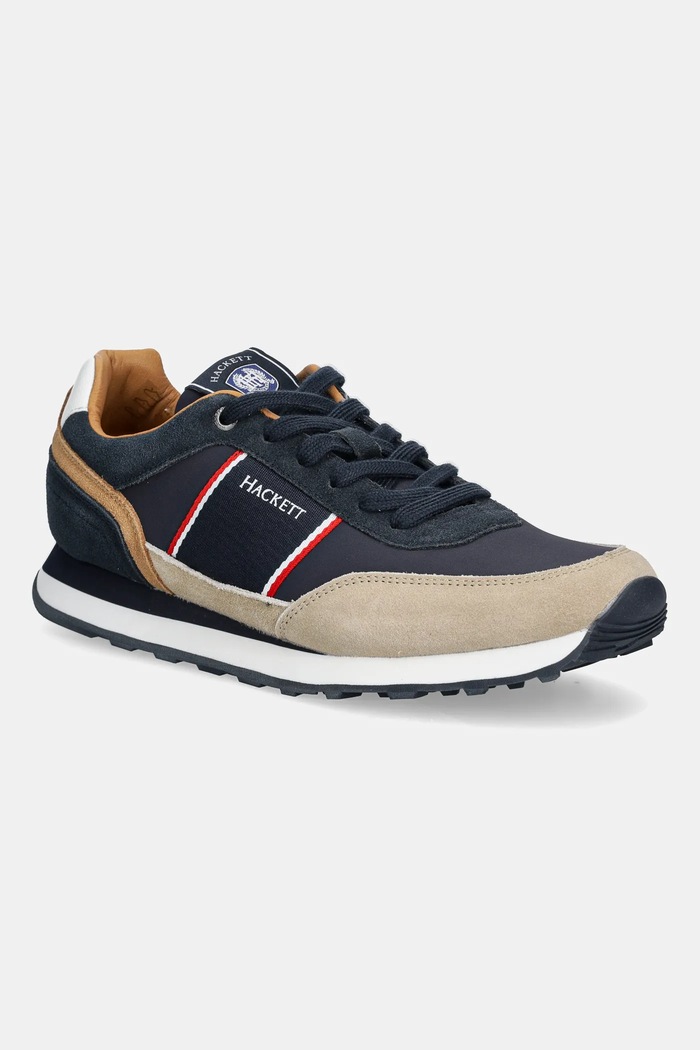 Hackett London Sneakersy HENDFOR CLASSIC granatowy HMS21453