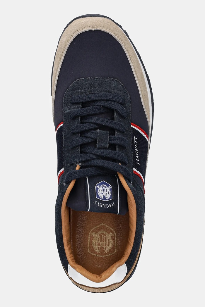 Sneakersy HENDFOR CLASSIC Hackett London HMS21453 granatowy
