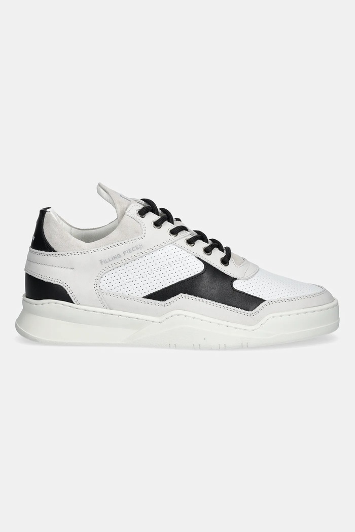 Δερμάτινα sneakers Filling Pieces Low Top Ghost Paneled 25298802024 λευκό SS25