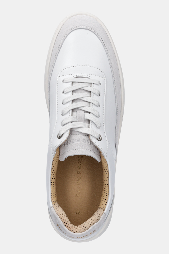 Δερμάτινα sneakers Filling Pieces Mondo Squash Suede λευκό 46733332035