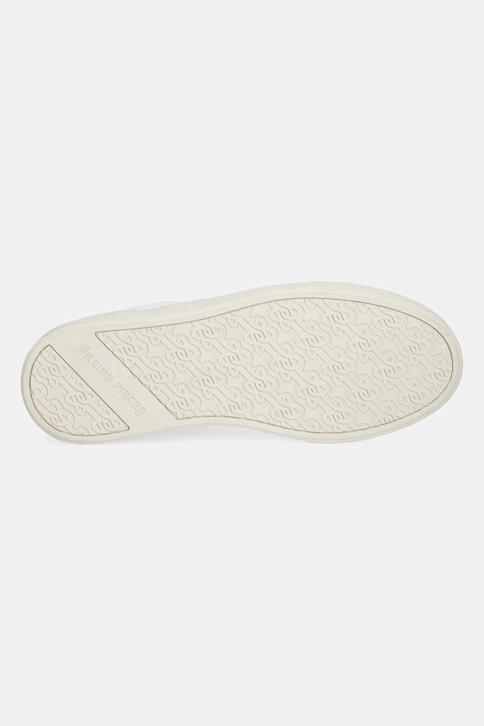 Σουέτ sneakers Filling Pieces Mondo Viera 46778891901 λευκό