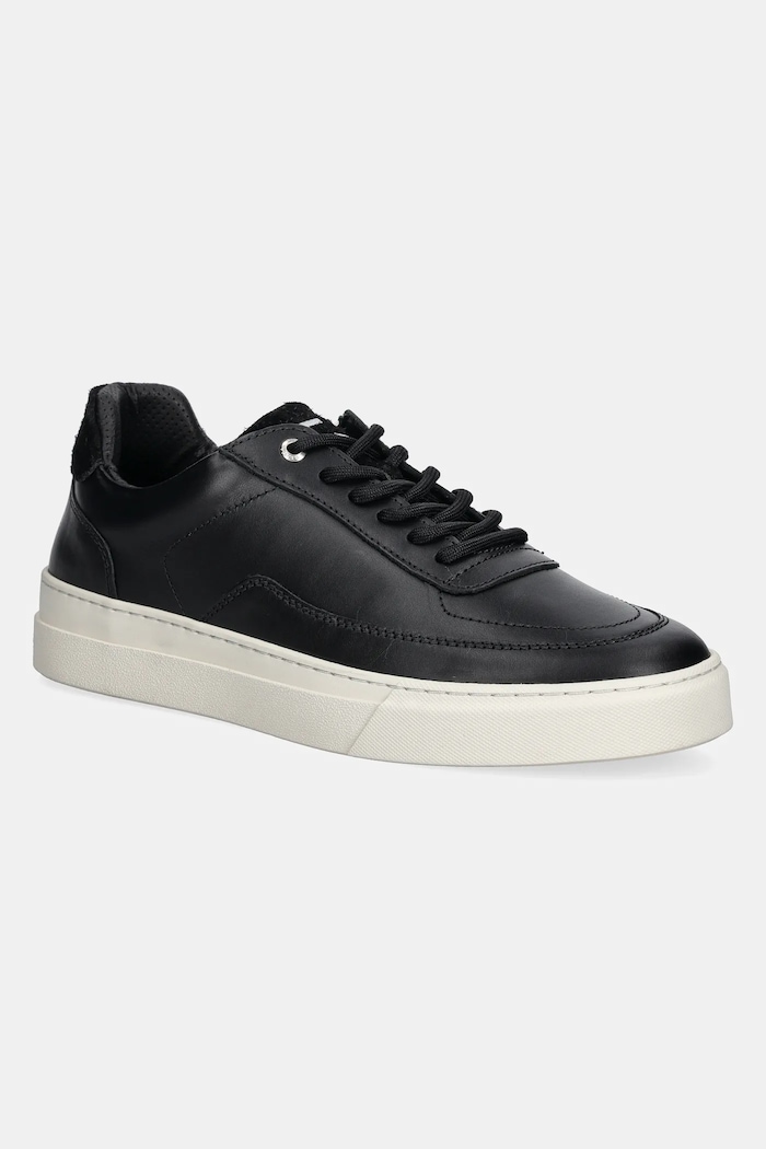 Filling Pieces sneakersy skórzane Mondo Viera skóra zamszowa czarny 46778891861