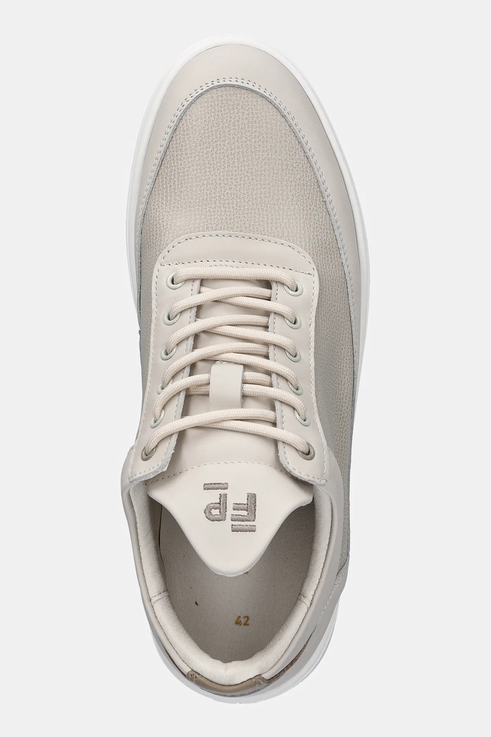 Δερμάτινα sneakers Filling Pieces Low Top Tech Crumbs μπεζ 10155001890