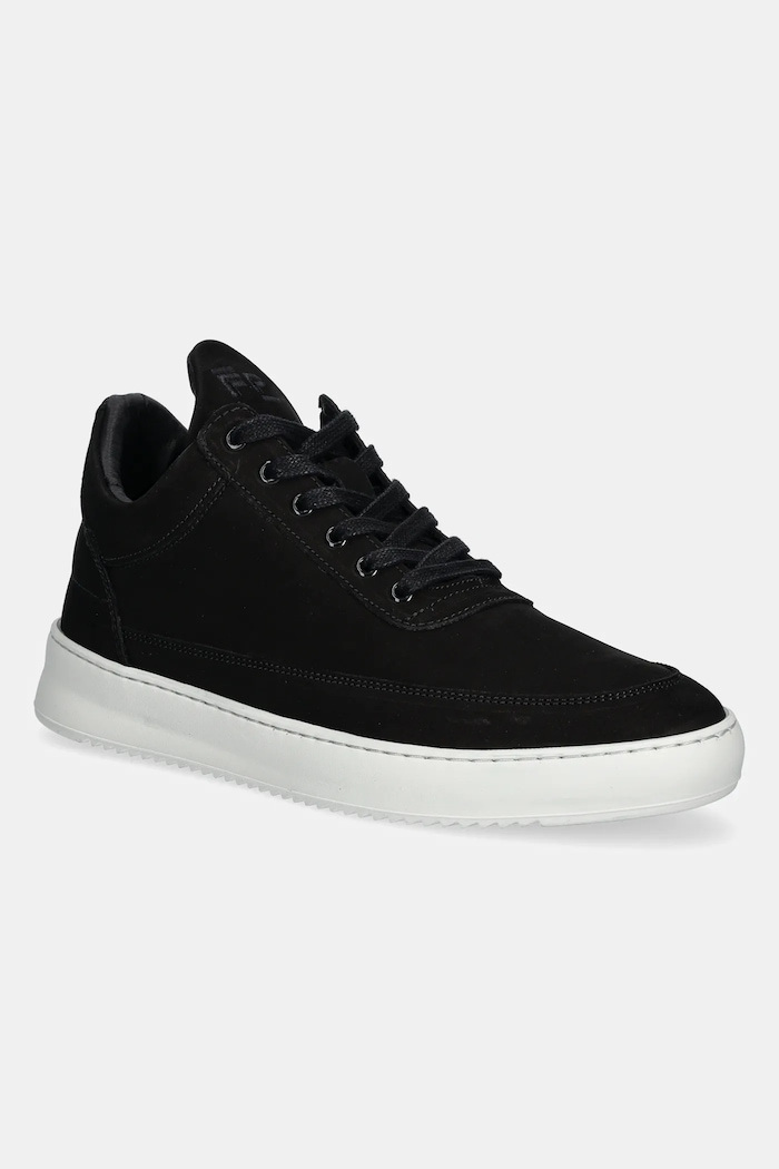 Filling Pieces nubuk tornacipő Low Top Ripple Nubuck nubuk fekete 25122841861