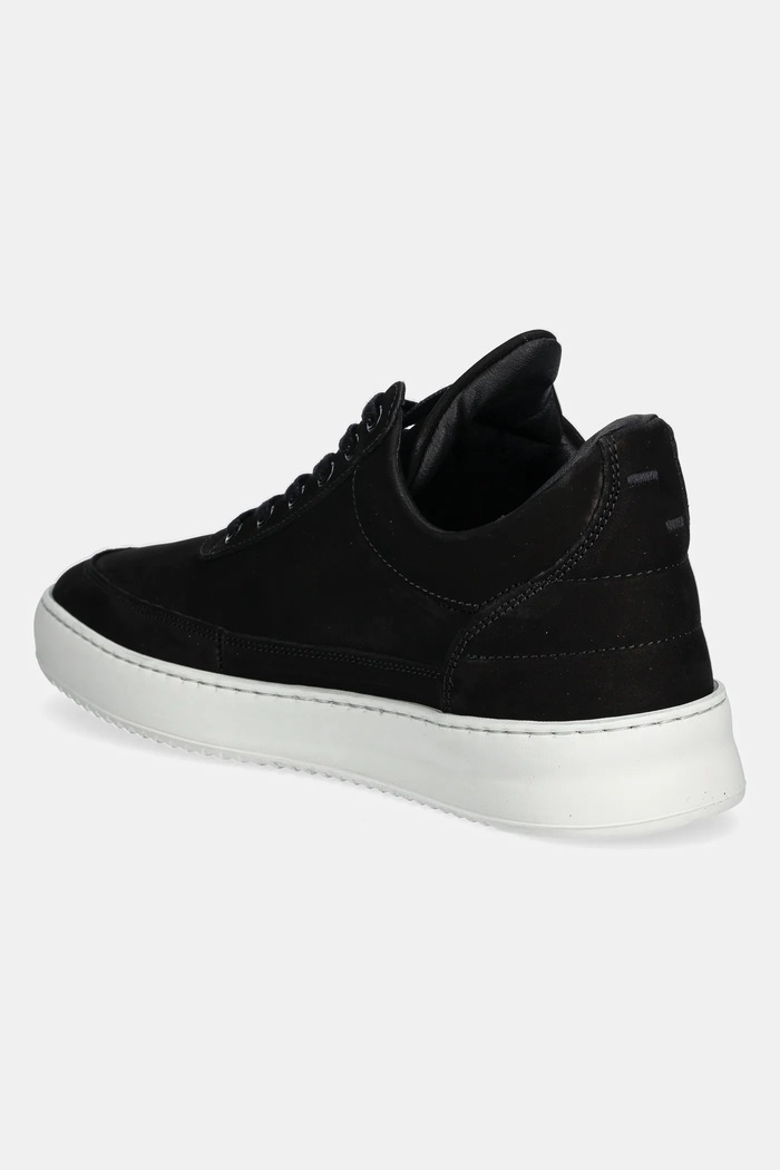 Cipők Filling Pieces nubuk tornacipő Low Top Ripple Nubuck 25122841861 fekete