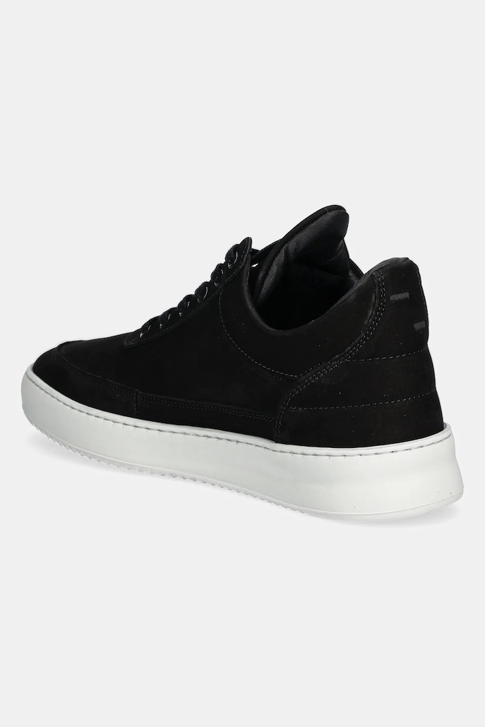 Cipők Filling Pieces nubuk tornacipő Low Top Ripple Nubuck 25122841861 fekete