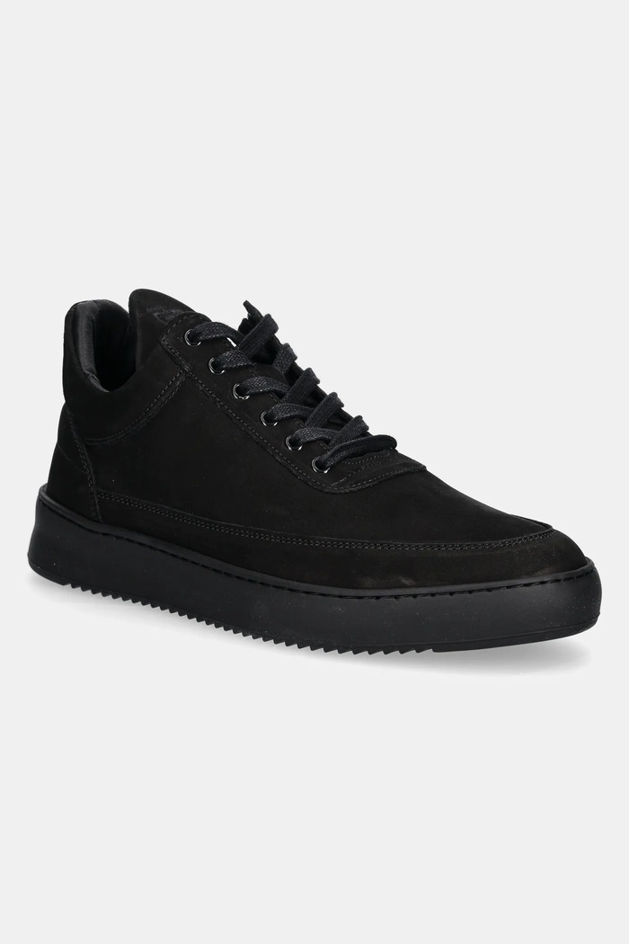 Filling Pieces nubuk tornacipő Low Top Ripple Nubuck nubuk fekete 25122841847
