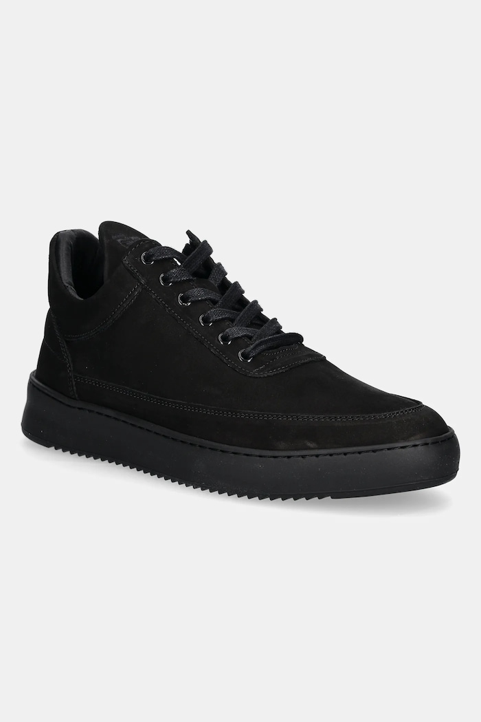 Filling Pieces nubuk tornacipő Low Top Ripple Nubuck nubuk fekete 25122841847