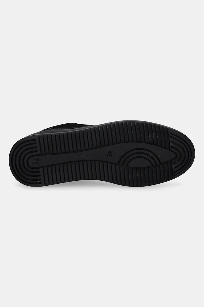 Filling Pieces nubuk tornacipő Low Top Ripple Nubuck 25122841847 fekete