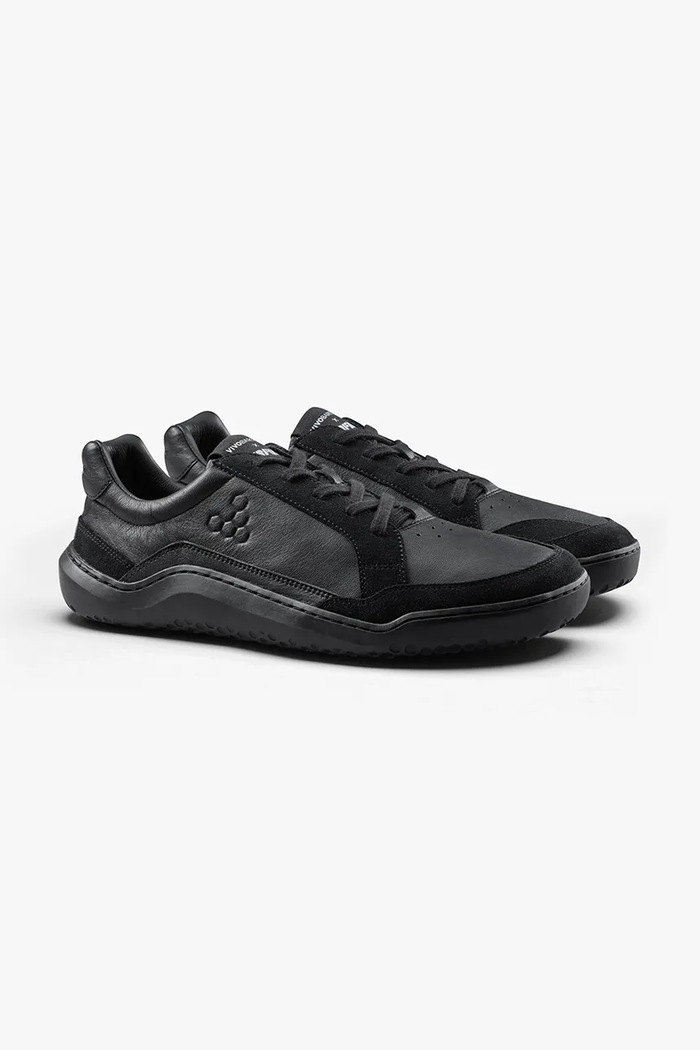 Vivobarefoot sneakers din piele GOBI II PREMIUM LEATHER 309660 negru SS26
