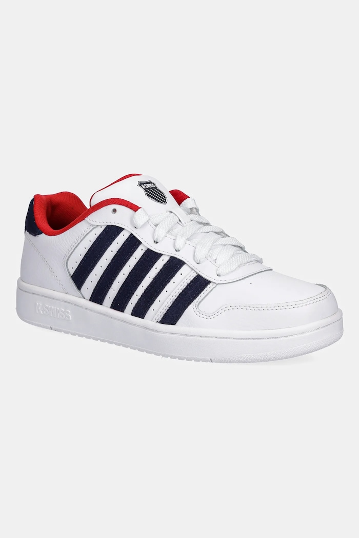 K-Swiss sneakersy COURT PALISADES skóra powlekana biały 06931.411.M