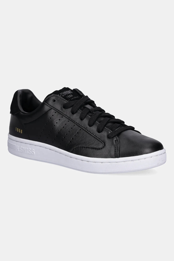 K-Swiss sneakersy skórzane LOZAN KLUB LTH niska czarny 07263.068.M