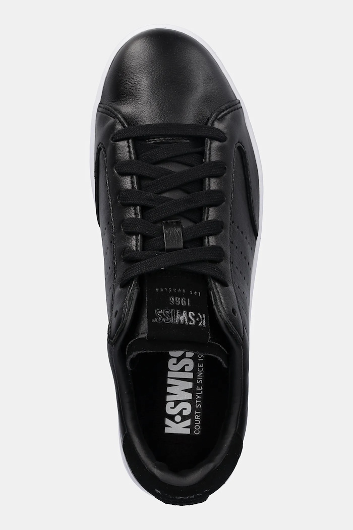 K-Swiss sneakersy skórzane LOZAN KLUB LTH czarny 07263.068.M