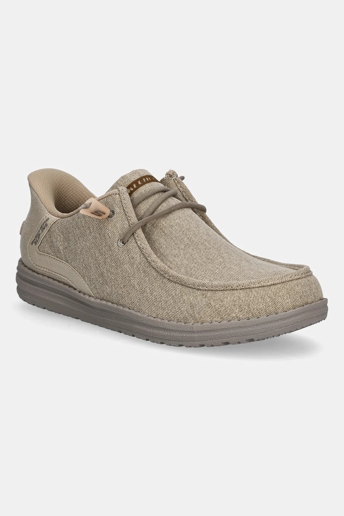 Skechers Mokasyny męskie MELSON beżowy 210959