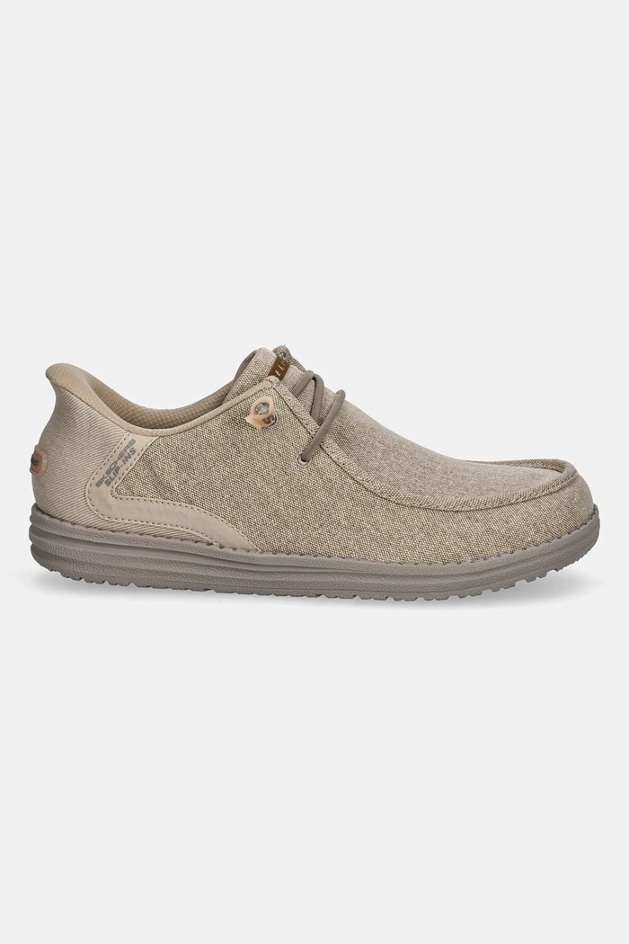 Skechers Mokasyny męskie MELSON 210959 beżowy SS26