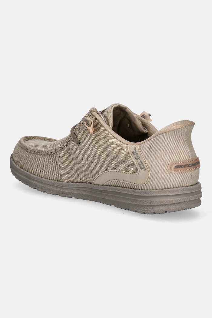 Obuwie Skechers Mokasyny męskie MELSON 210959 beżowy