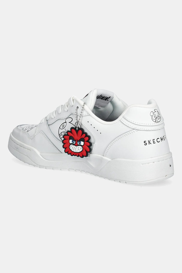 Обувки Кожени маратонки Skechers KOOPA 183503 бял