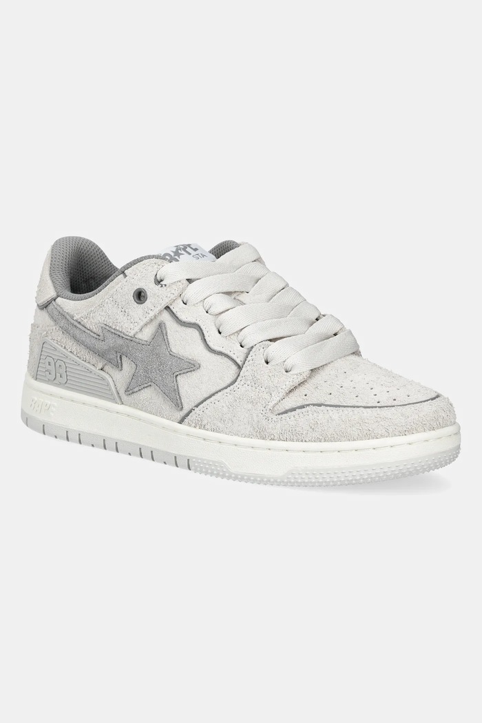 A Bathing Ape Δερμάτινα sneakers A Bathing Ape BAPE SK8 STA #3 M2 γκρί 1K80191312