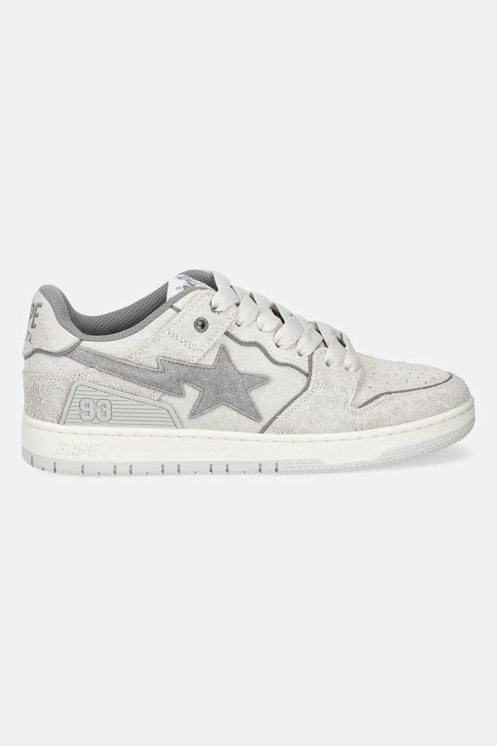 A Bathing Ape Δερμάτινα sneakers A Bathing Ape BAPE SK8 STA #3 M2 1K80191312 γκρί SS25
