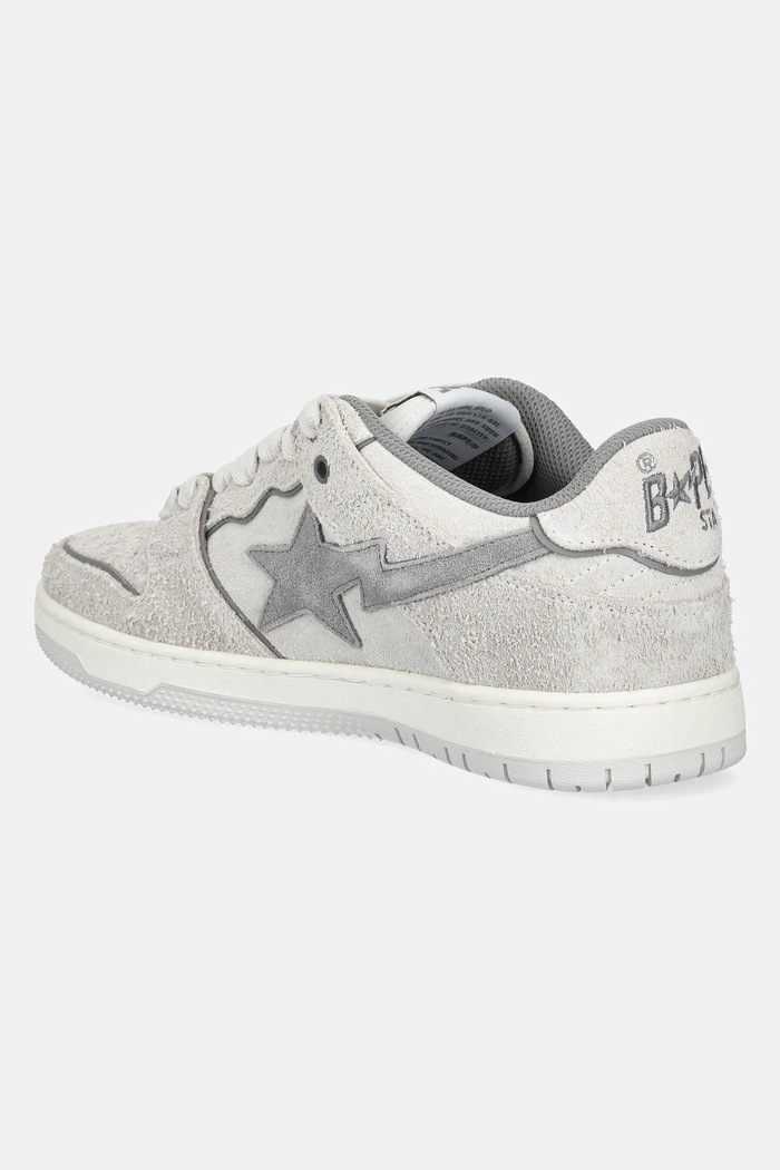 Παπούτσια A Bathing Ape Δερμάτινα sneakers A Bathing Ape BAPE SK8 STA #3 M2 1K80191312 γκρί