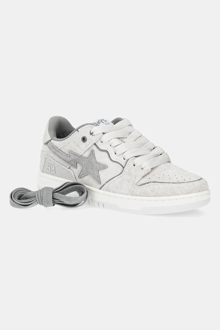 Δερμάτινα sneakers A Bathing Ape BAPE SK8 STA #3 M2 A Bathing Ape γκρί 1K80191312
