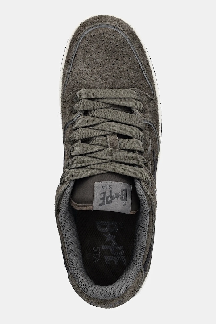Leather sneakers BAPE SK8 STA #3 M2 A Bathing Ape 1K80191312 green