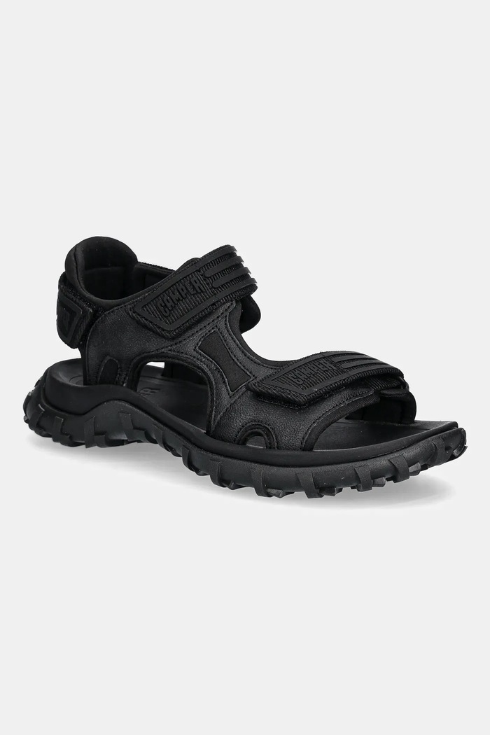 Sandály Camper Drift Trail Sandal přírodní kůže černá K101040.001