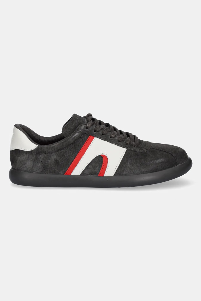 Superge iz nubuka Camper Pelotas Soller K100937.010 siva SS25