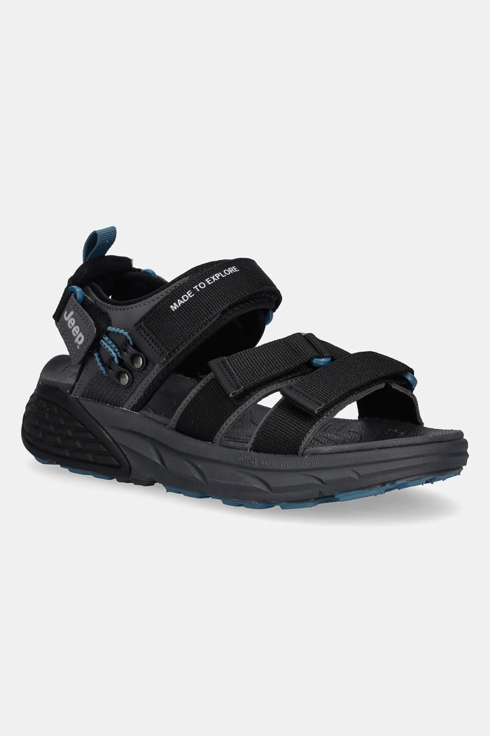 Sandály Jeep GROOVE SANDAL textilní černá JM51120A