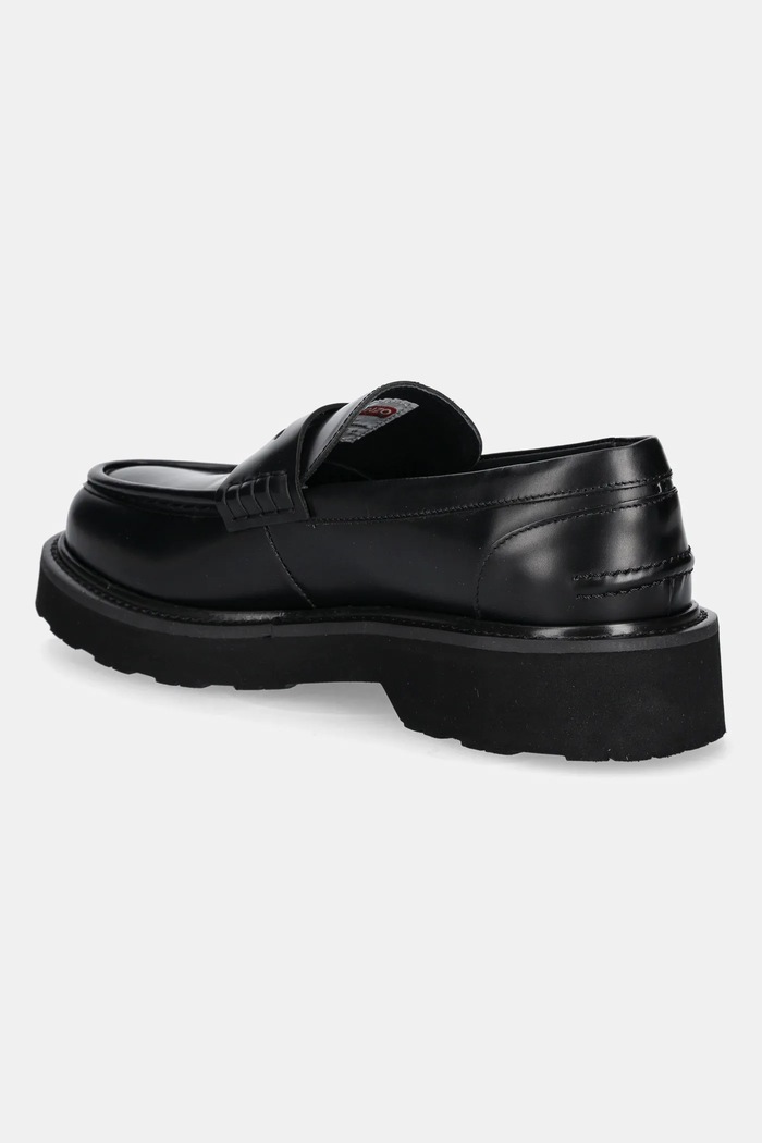 Παπούτσια Δερμάτινα μοκασίνια Kenzo Ukio Loafers FF55LO110L52.99 μαύρο