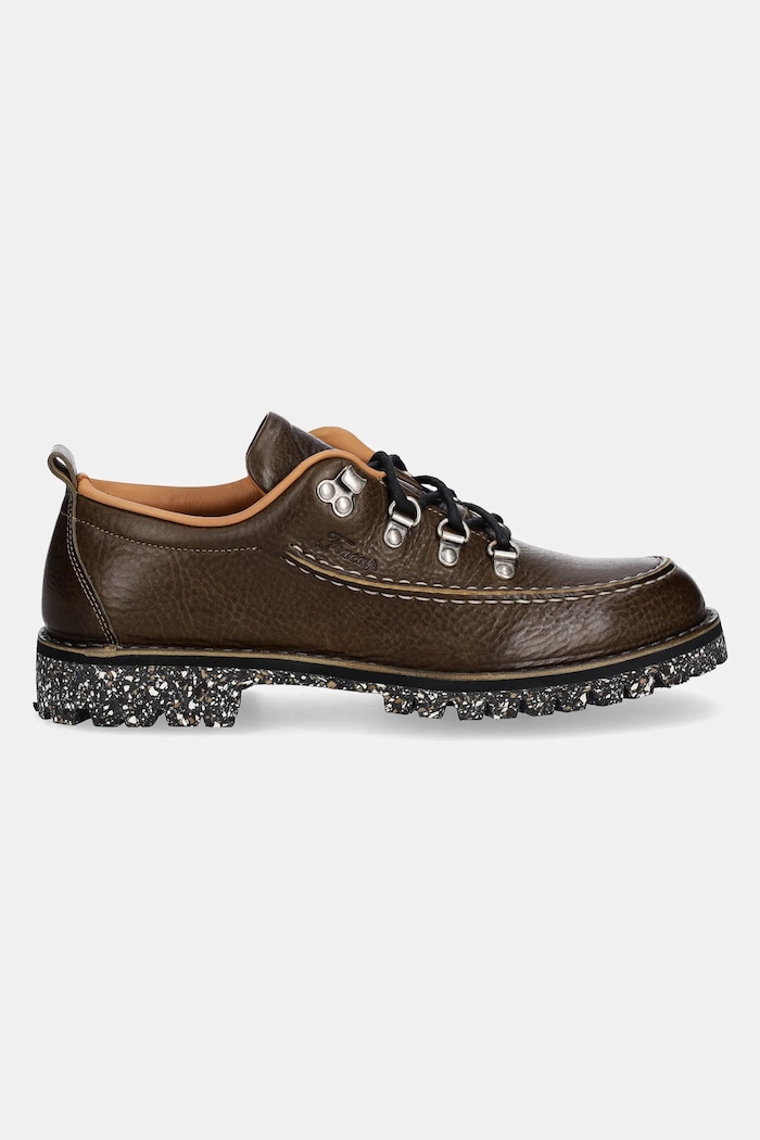 Δερμάτινα sneakers Fracap Shoes M61 πράσινο SS26