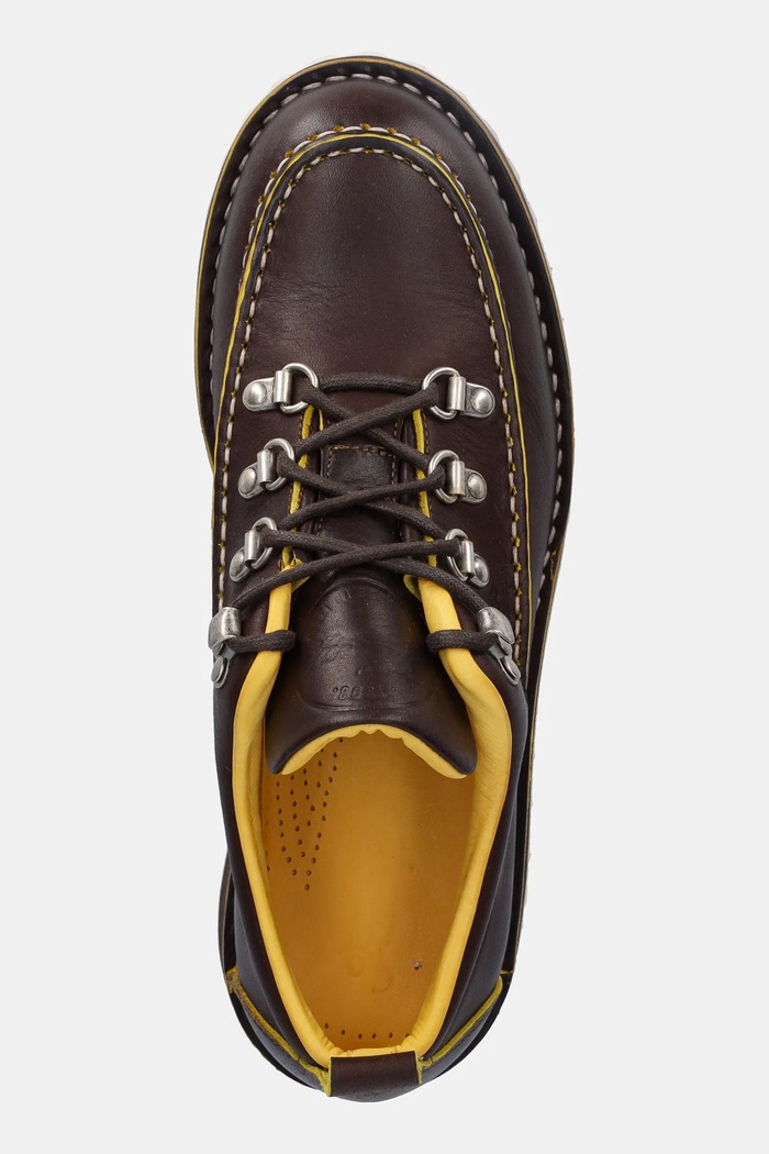 Δερμάτινα sneakers Fracap Shoes M61 καφέ