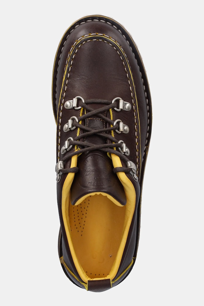 Δερμάτινα sneakers Fracap Shoes M61 καφέ