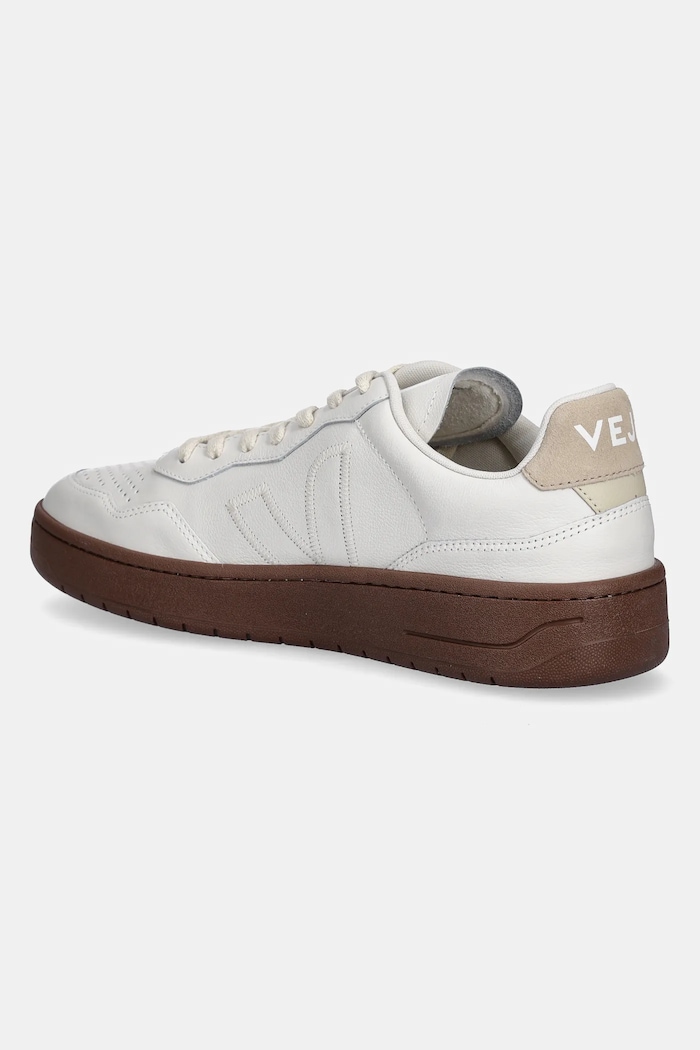 Παπούτσια Δερμάτινα sneakers Veja V-90 ZZ VZ2020750B μπεζ