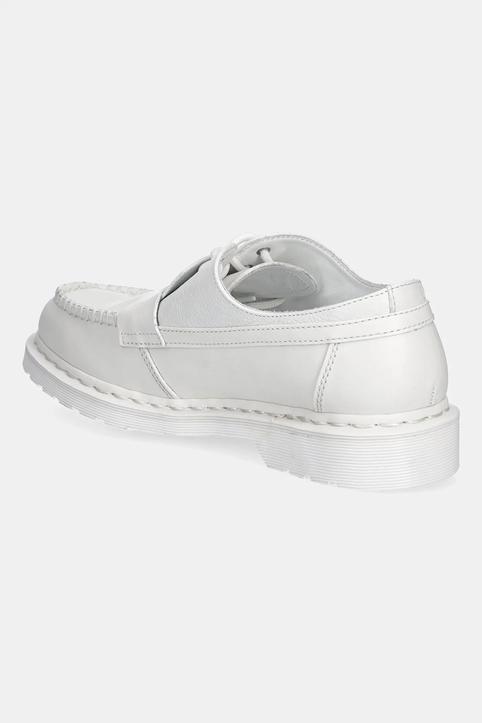 Παπούτσια Δερμάτινα μοκασίνια MM6 Maison Margiela SH3WR0005.P8031.HB009 λευκό